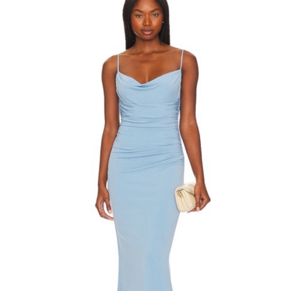 Katie May x Revolve French Blue Maxi Dress
